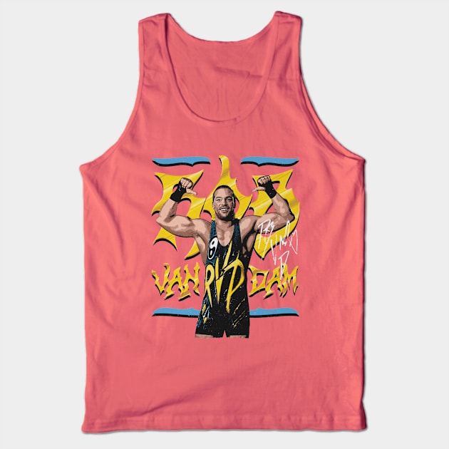 Rob Van Dam Pose Tank Top by MunMun_Design